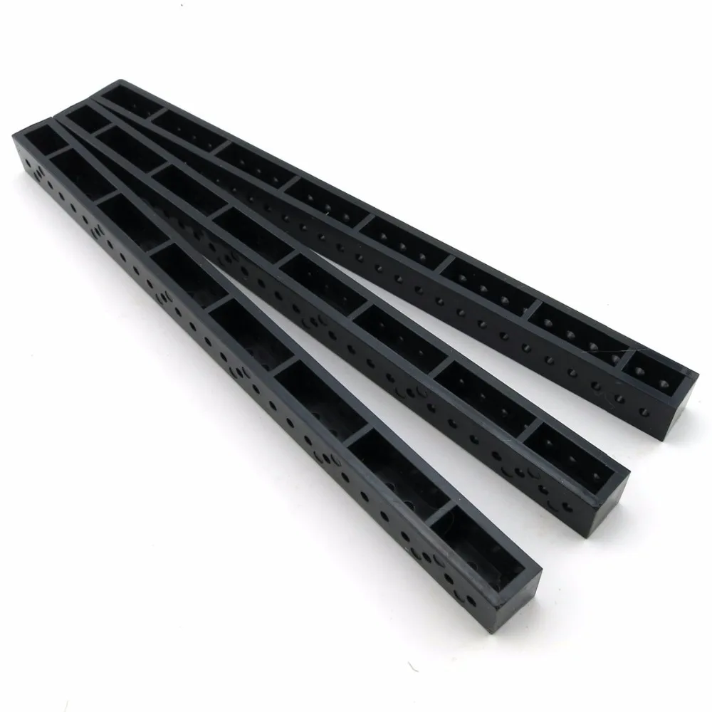 2 шт., квадратные Длинные пластиковые полосы для самостоятельной сборки