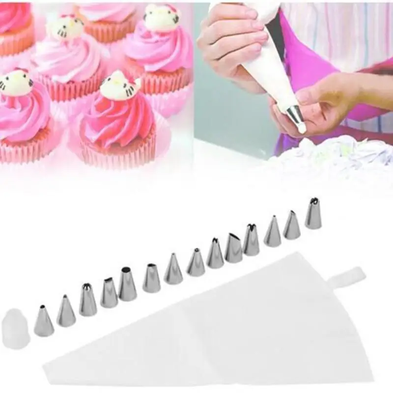 16 шт./компл. торта Нержавеющая сталь испечь торт инструмент монтажный шаблон декоративная форма для пирога, посуда для выпекания Пособия по кулинарии инструмент для Кухня