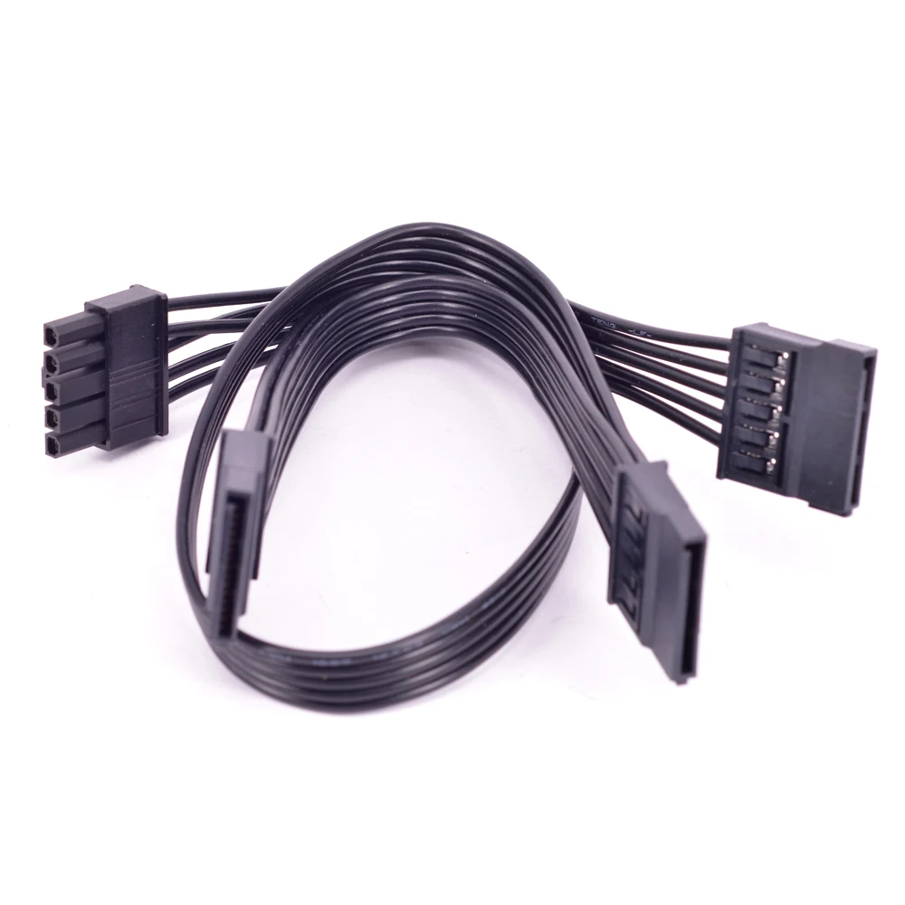 5 контактный кабель питания с разъемом 1 3 SATA 15 разъем для Cooler Master MasterWatt 450 550 650 750 TUF