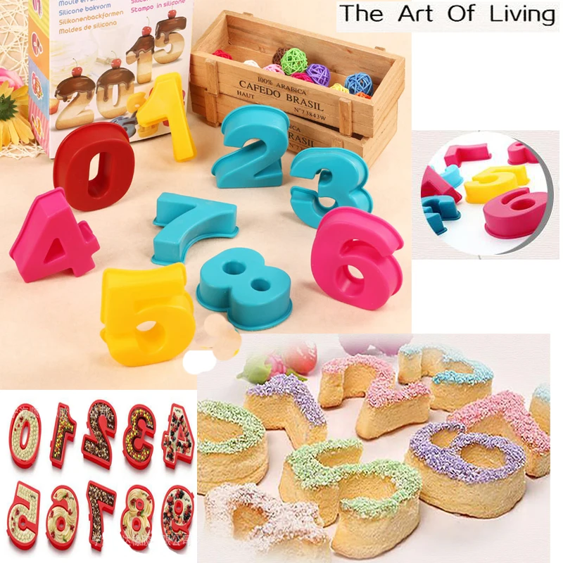 

[wamami] Large Silicone Number Cake Mould