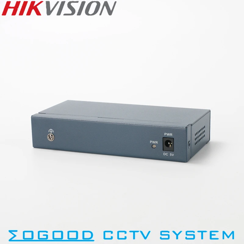 Оригинальный рандомный неуправляемый переключатель Hikvision с 8 портами 10/100 Мбит/с
