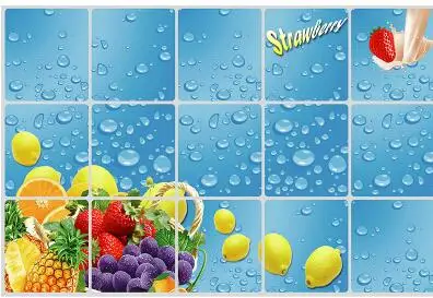A 3 шт./компл. Водонепроницаемый кухня маслостойкой наклейки Сменные водонепроницаемые обои Алюминий Фольга Наклейки на стены Бумага домашний декор - Цвет: A