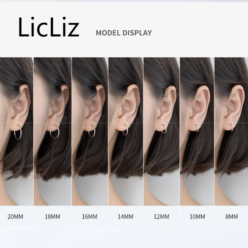 Женские серьги кольца из серебра 2020 пробы с круглым кольцом|Серьги-кольца| |