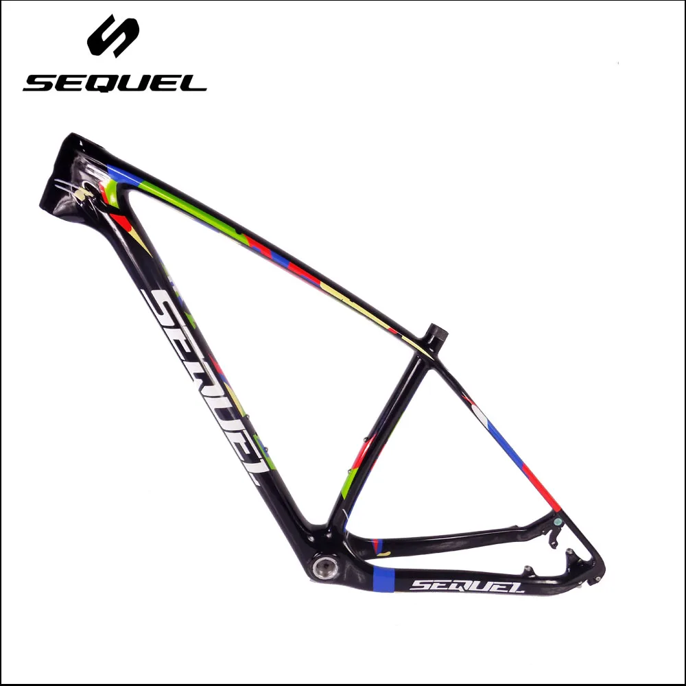 Карбоновая рама 29er mtb T800 полностью из углеродного волокна 142*12 и 135*9 мм сменная карбоновая рама для велосипеда - Цвет: Тёмно-синий