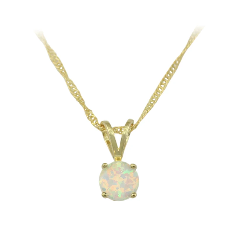 Наборы ювелирных изделий желтого золота без цепей белый опал камень бесплатная