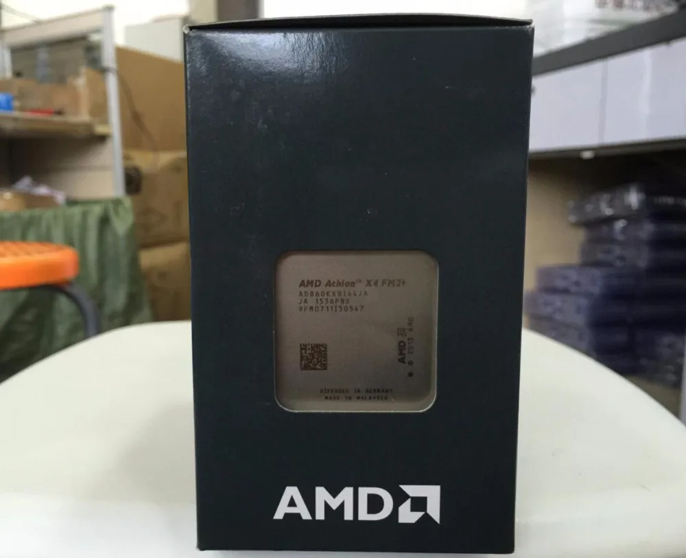 Компьютер AMD Athlon X4 860K X860K в коробке с радиатором FM2 + четырехъядерный процессор 100%