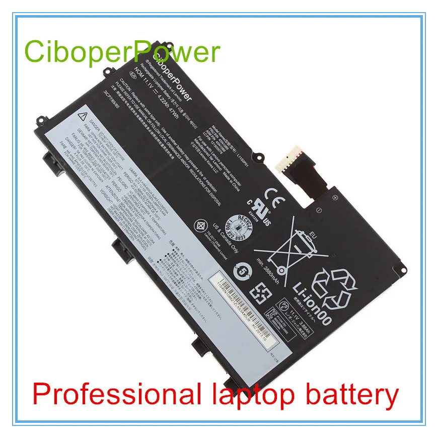 

Free Shipping batteries Notebook for V490U V590U T430U L11N3P51 ASM 45N1090 FRU 45N1091