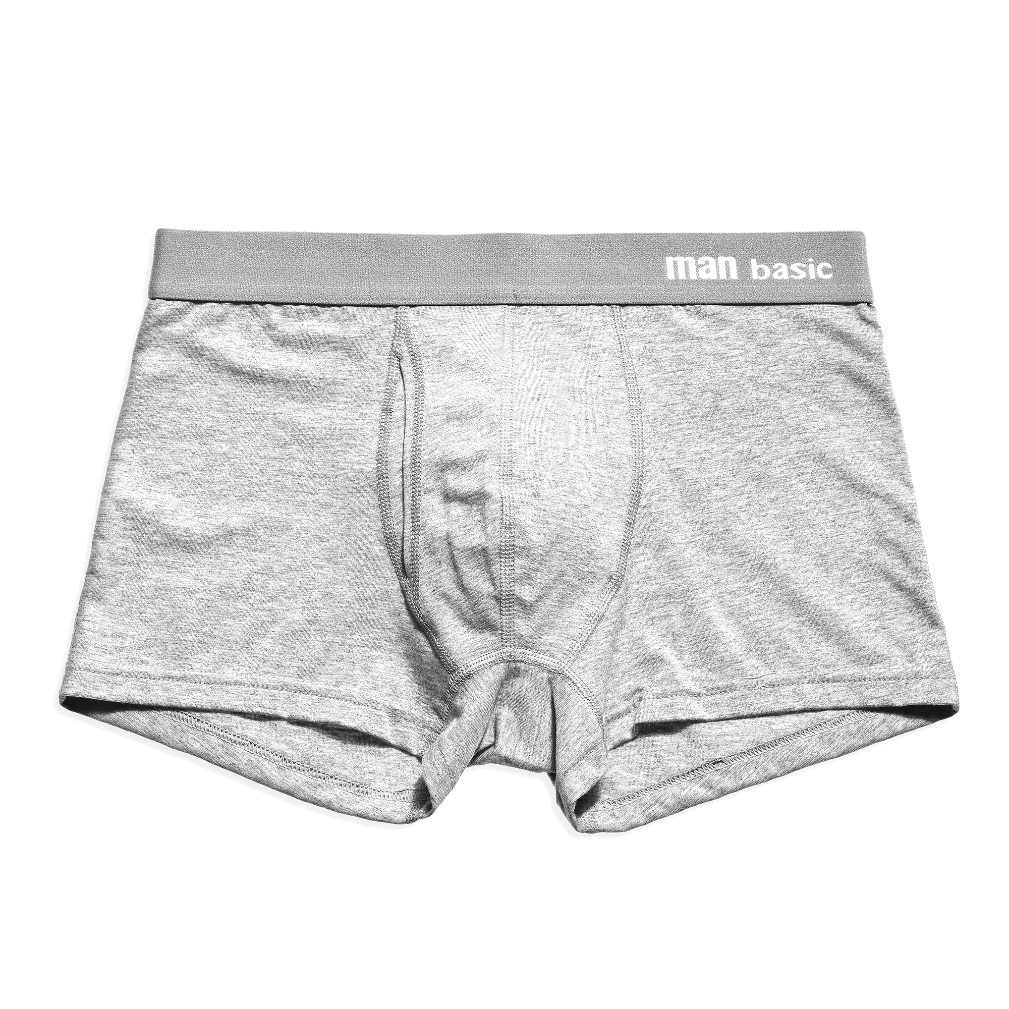 Cotton Mens Underwear Boxers Open Front Panties for Men Man Boxer Underwear Cuaces Calzoncillos - Цвет: Lightgray
