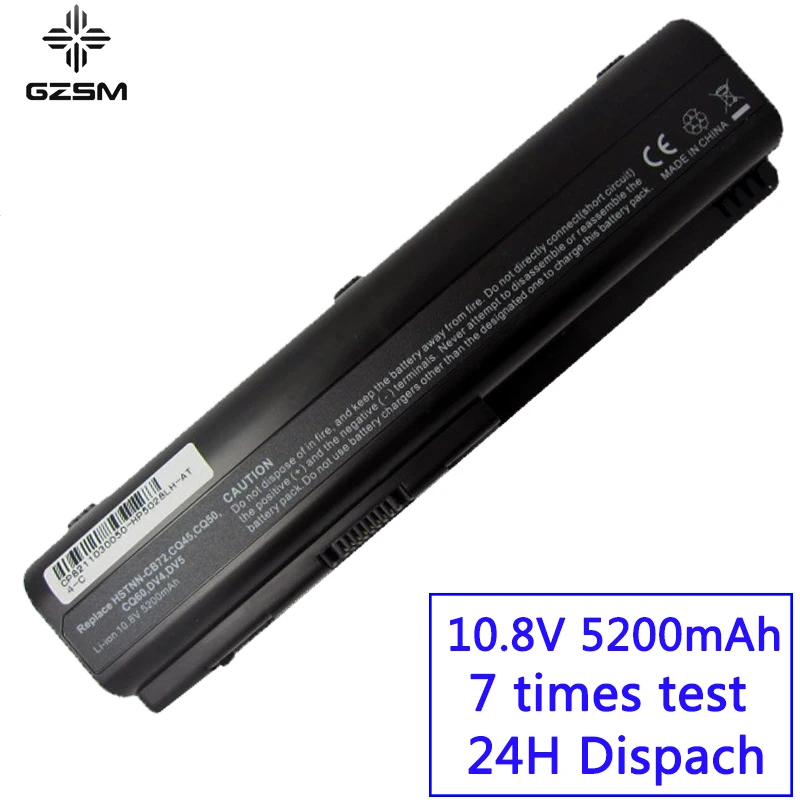 Батарея для ноутбука GZSM DV4 HP CQ50 CQ71 CQ70 CQ61 CQ60 CQ45 CQ41 CQ40 HSTNN-CB0W HSTNN-CB0X DV5 DV6 DV6T G50 G61 |