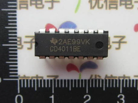 Бесплатная доставка HEF/CD/TL/HCF4011 / CD4011BE DIP 14 CMOS NAND GATES| |