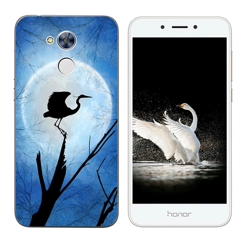 for Huawei Honor 6A Soft Silicone TPU Back Cover Huaiwei Honor6A Phone Cases 5.5'' Shell Hand Printing Fundas Coque |