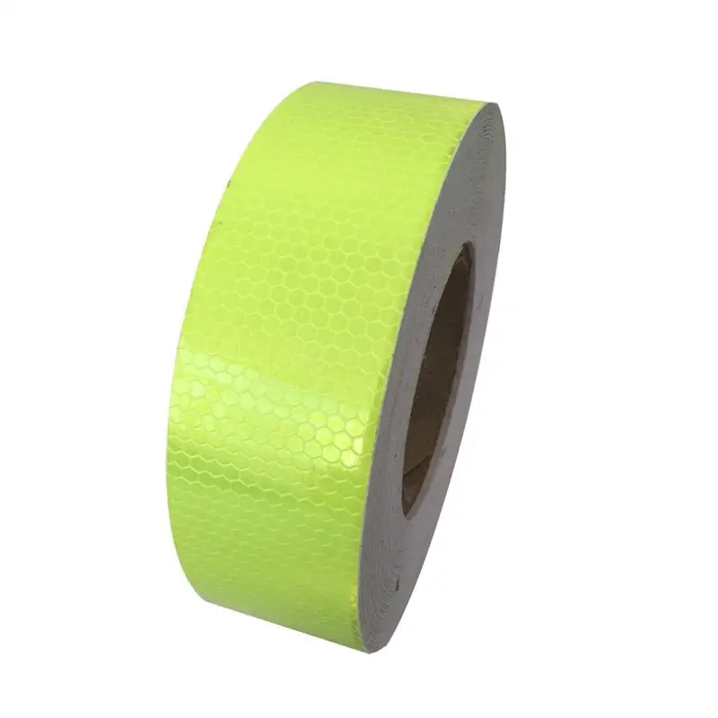 Fluorescent Green VORCOOL 45 м X 5 см светоотражающая лента наклейка для грузовика мотоцикла велосипеда отражатель 7 цветов Светоотражающая наклейка для автомобиля стиль - Цвет: Fluorescent Green