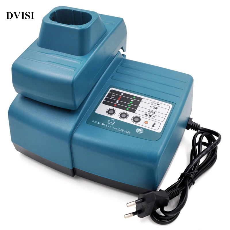 Зарядное устройство для аккумулятора Makita BL1830 Bl1430 DC18RC DC18RA, литий-ионный и никель-металлогидридный