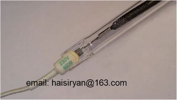 

White Reflector Medium Wave Quartz Infrared Light for Paint Drying