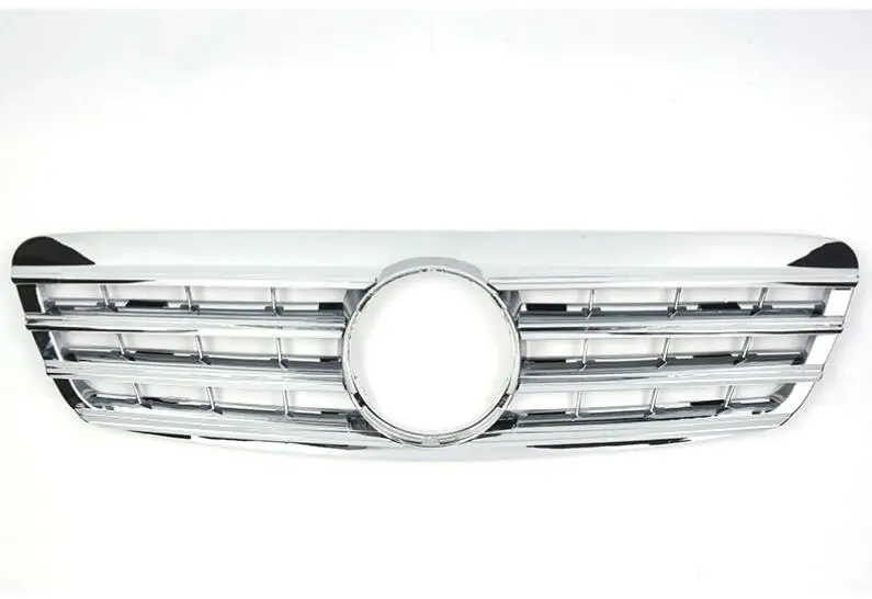 Передняя решетка для Mercedes-Benz S-class W220 S280 s300 s320 s350 s500 2000-2002 CL с эмблемой | Автомобили и