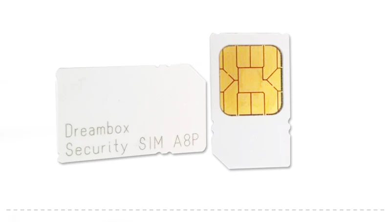 Оригинальный SIM A8P карты безопасности (100% Оригинал карты) для 800HD SE приемник