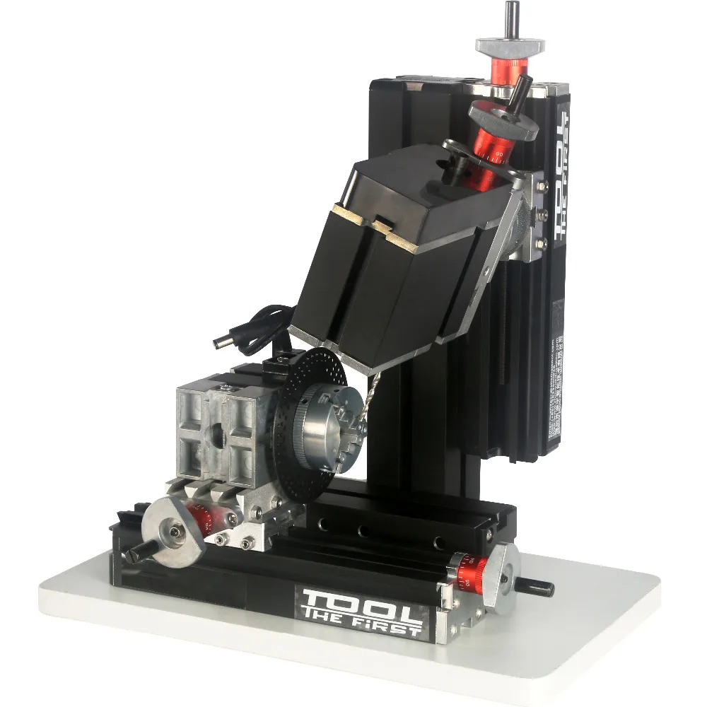 TZ10002M DIY BigPower Mini Meta шестивальный сверлильный и фрезерный станок 60 Вт 12000 об/мин