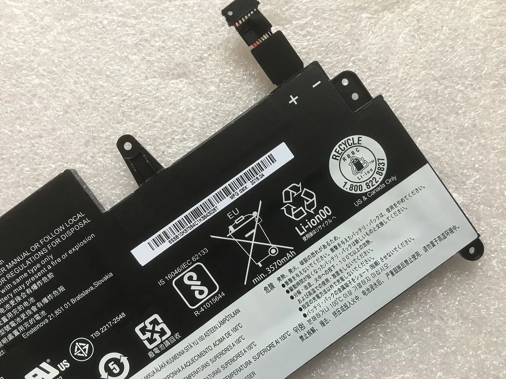 Оригинальный аккумулятор SupStone 01AV401 для ноутбука Lenovo Thinkpad S2 13 SB10J78999 01AV402 01AV437 01AV400