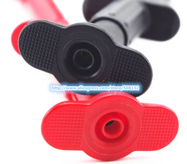 Испытательный провод/комплект сверхмощных зажимов для шины 4 мм банановый