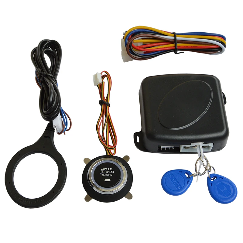 Двухслойная система запуска автомобиля иммобилайзер рчид двигателя Кнопка RFID