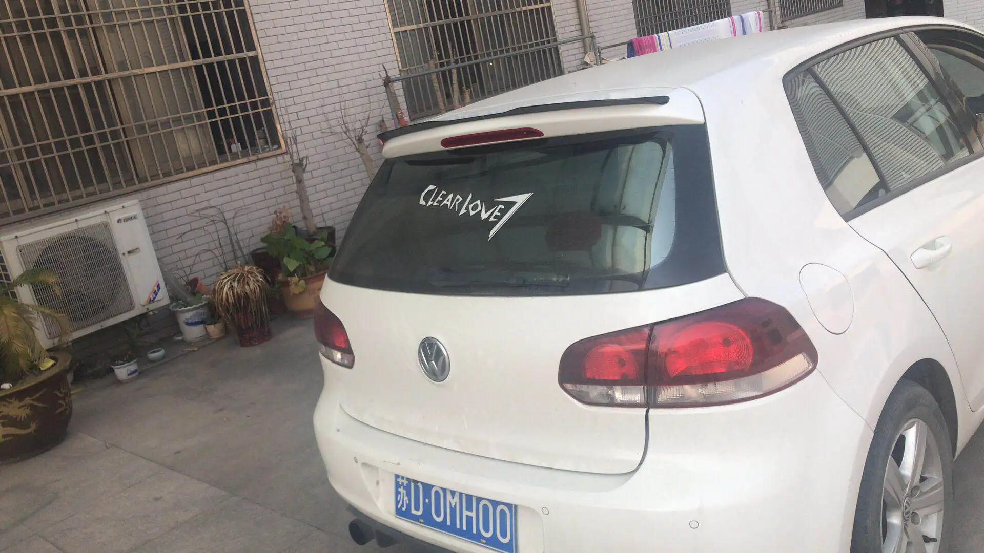 Для Volkswagen GOLF MK6 R20 спойлер 2010-2013 GOLF 6 спойлер качество ABS Материал заднее крыло цвет задний