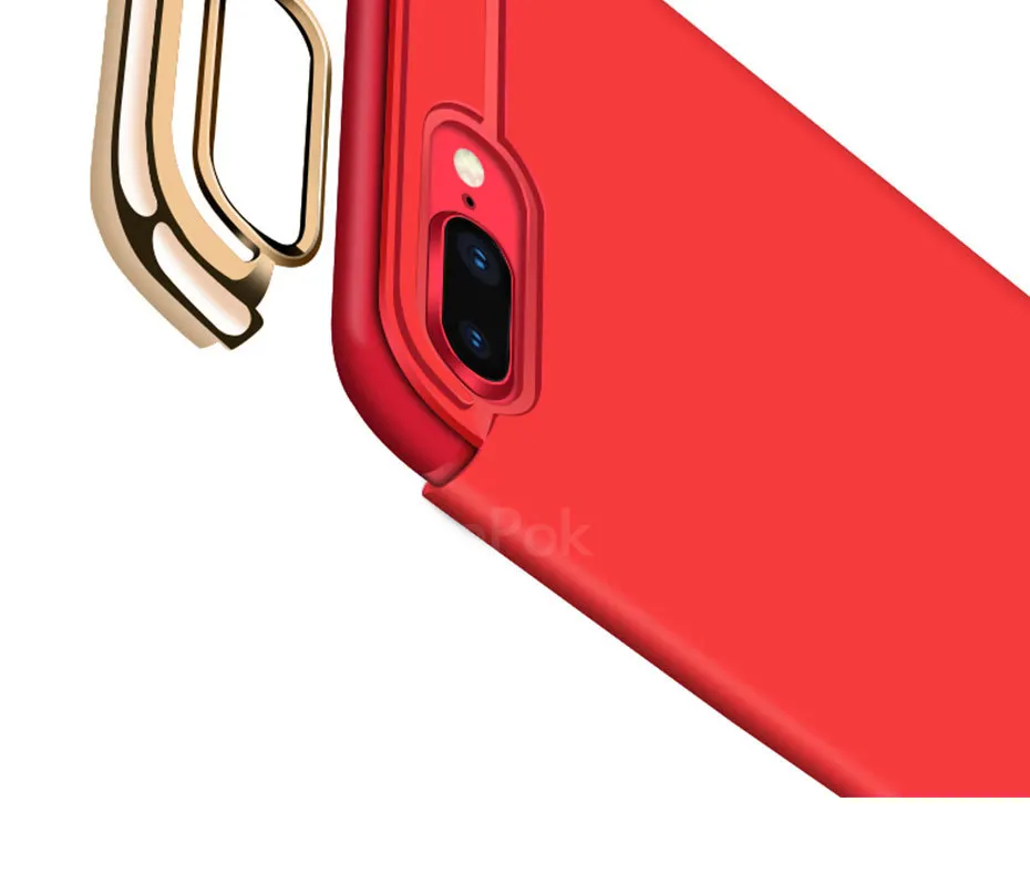 Moopok роскошный защитный чехол с покрытием для iphone 7 8 Plus, Жесткий Чехол из поликарбоната, чехол s для iphone 7 8 7Plus 8 Plus, чехол для телефона в виде ракушки