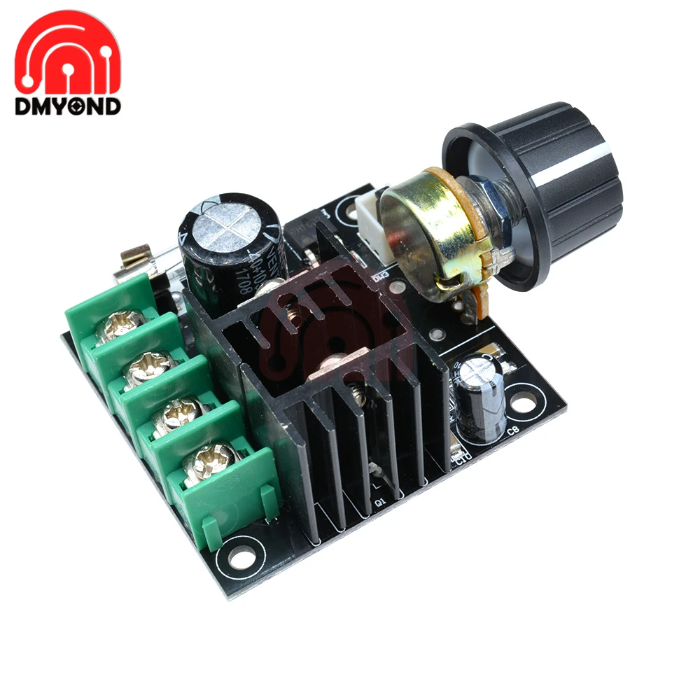 DC 12V 40V PWM контроллер скорости двигателя постоянного тока 10A 5V 36V Напряжение