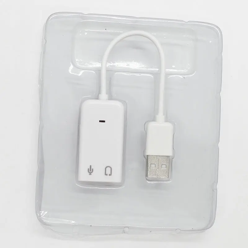 USB Звуковой адаптер 7 1 каналов Type-A Srereo выходной разъем моно микрофон-входной для