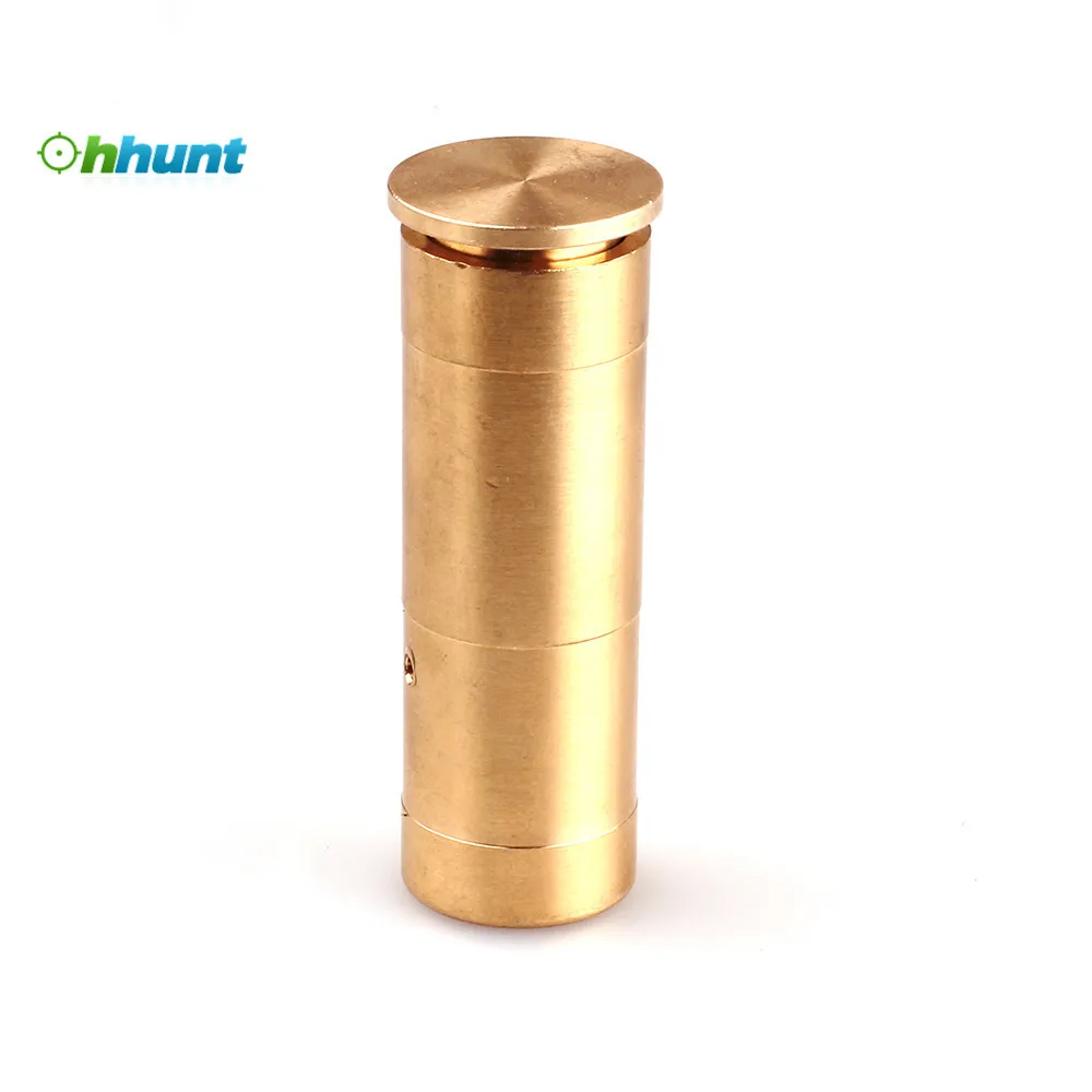 Ohhunt 100 шт. 12 GAUGE GA лазерный картридж с отверстием Sighter Boresighter красное прицельное