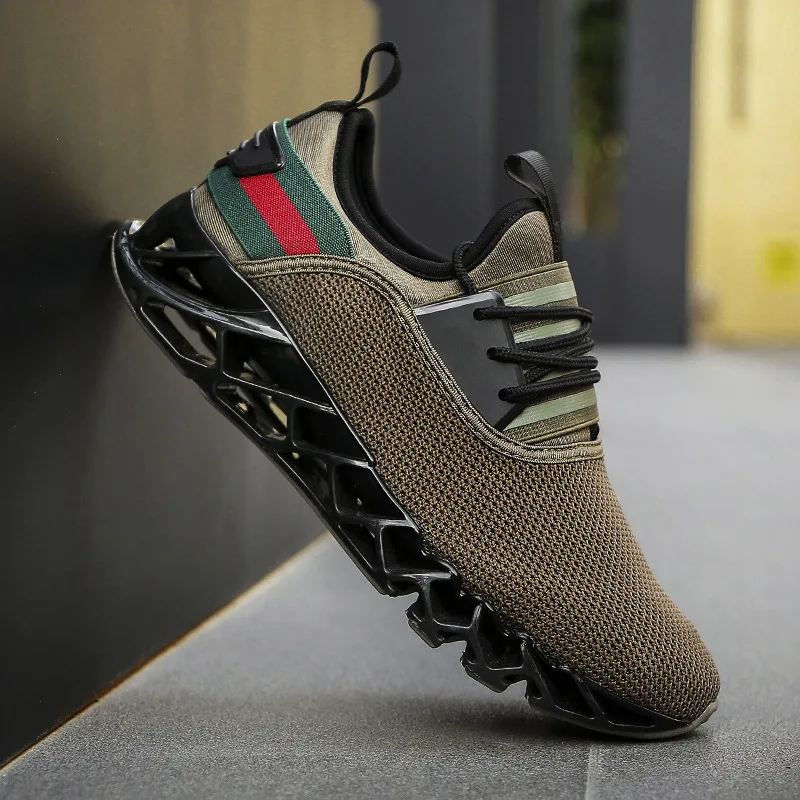 Мужская дышащая обувь повседневная для мужчин летние кроссовки уличные