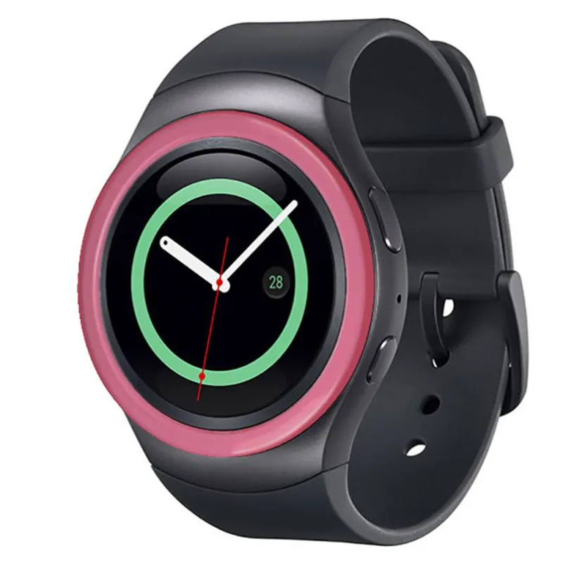 Gear S2 ремешок для часов защитные аксессуары для samsung gear S2 Samrt часы модный Цветной силиконовый защитный чехол защитный экран