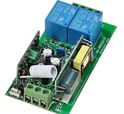 AC 85-250 V 10A 2-канальный радиочастотный беспроводной пульт дистанционного