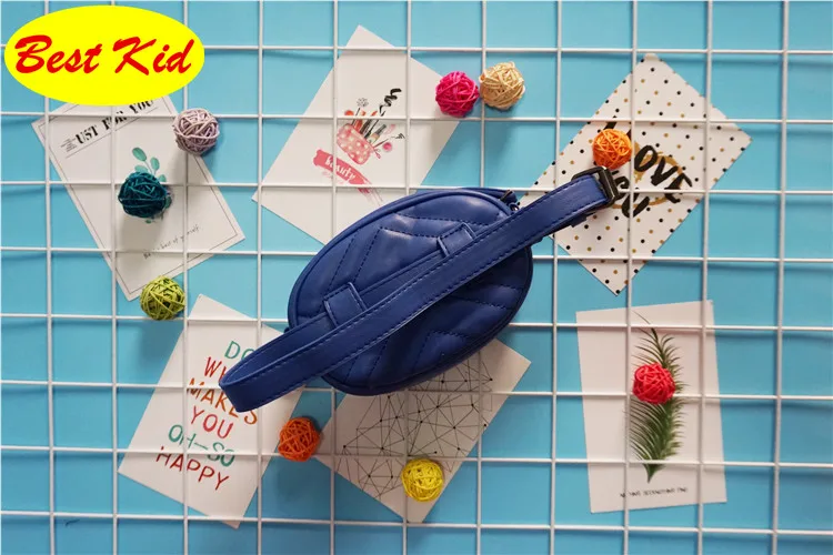 BestKid сумки! Двухсторонние сумки для детей, модная кожаная поясная сумка для детей, мини-сумки на плечо для малышей, сумка-мессенджер, кошелек SMT069