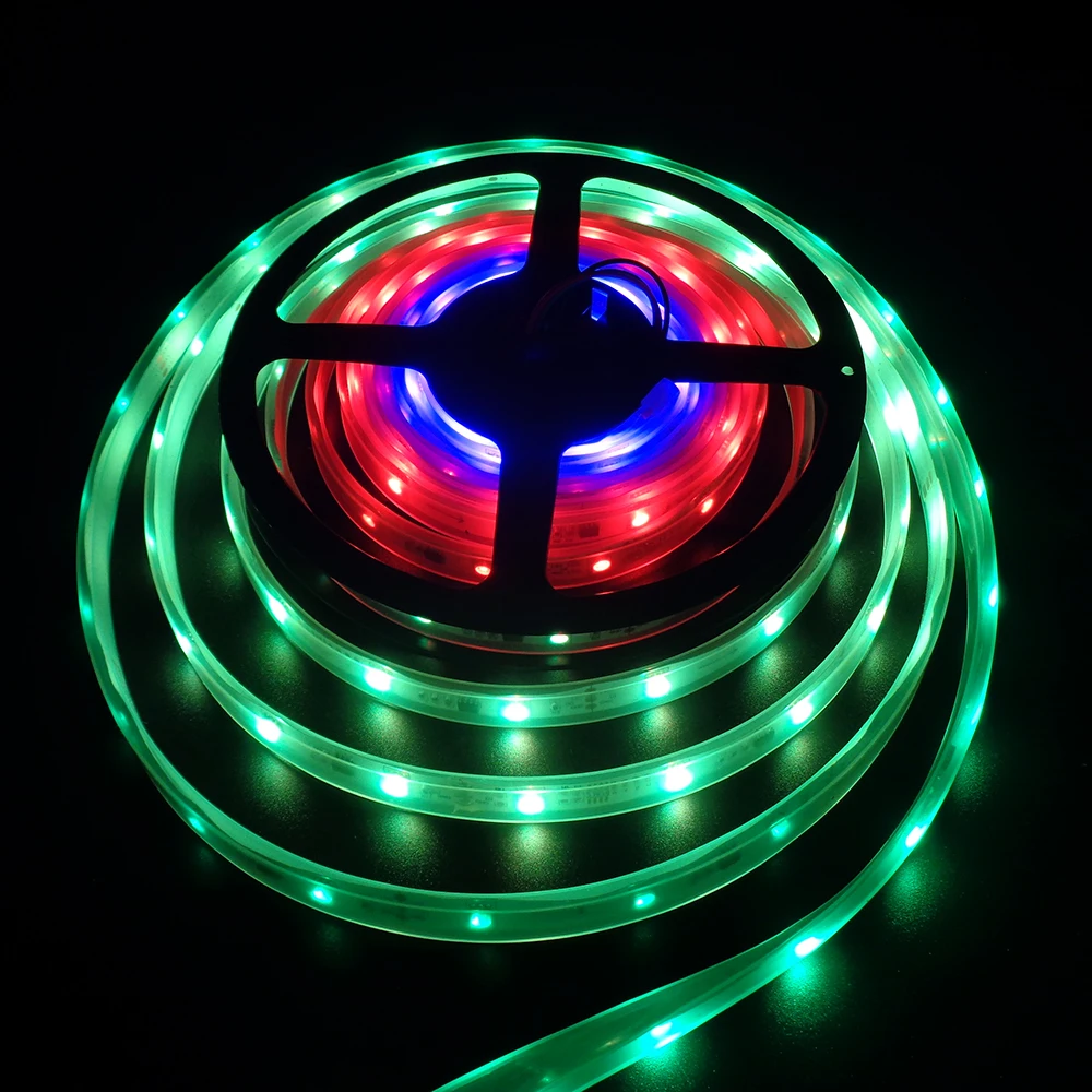 Светодиодная лента с чипом 1903 IC 5050 12 В постоянного тока цифровая RGB Dream color 133 типов