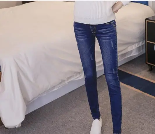 Джинсы для беременных зимние утепленные джинсы брюки беременных|jeans for pregnant