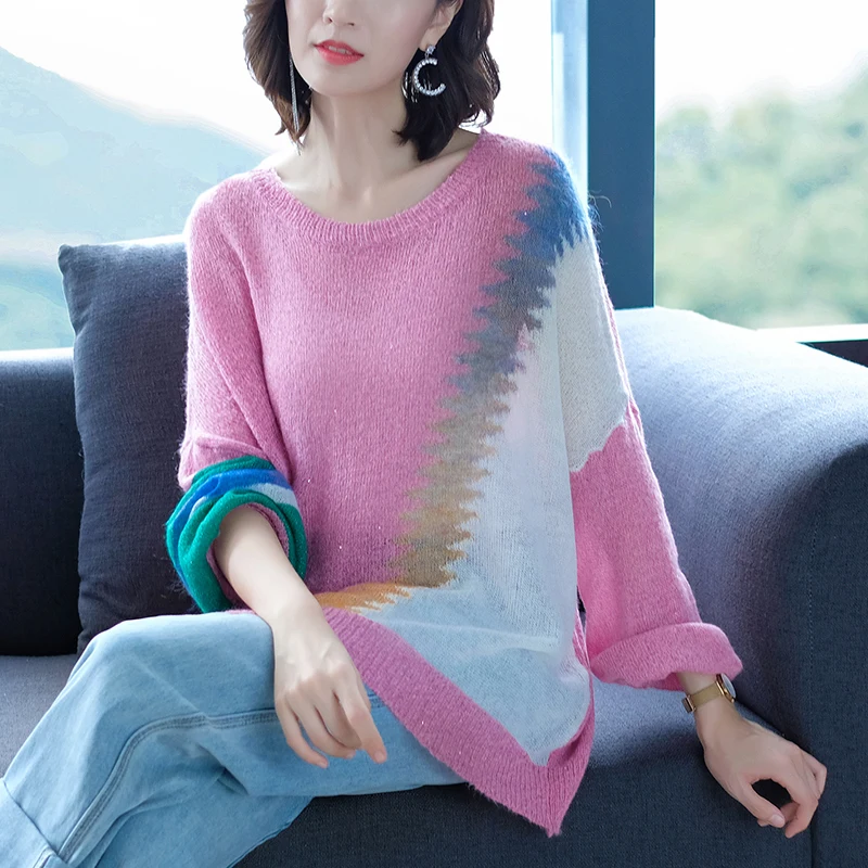 Sweaters Women Autumn Winter Fashion Basic Pullover Female Jumpers Long Sleeve Pull Femme Casual Knitted Streetwear Pullovers | Женская