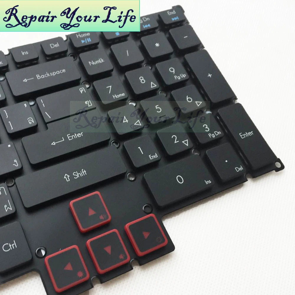 Ремонт вы жизнь Клавиатура ноутбука для ACER Predator 17 15 G9 591/591R 592/593 791/792 TI US макет с