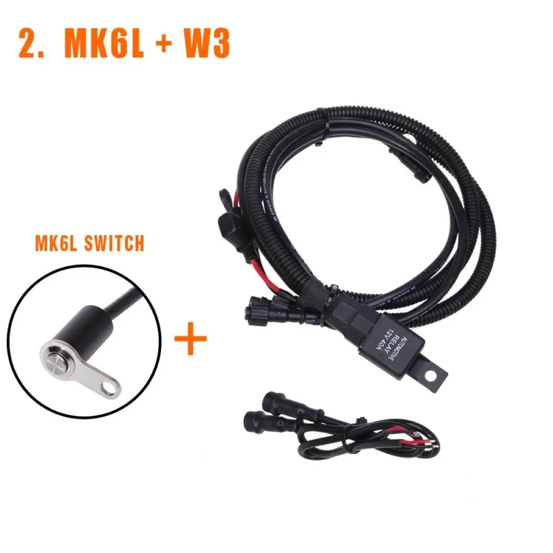 Screw Clamp Switch Bosmaa 40A, указывающий контроль релейного переключателя, линейная группа для работы автомобиля, прожектор, фара мотоцикла, водонепроницаемая нажимная кнопка - Цвет: Screw Clamp Switch