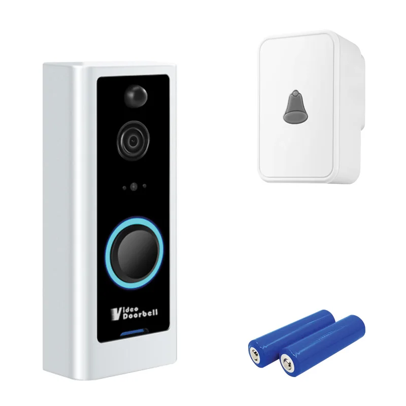 Беспроводной смарт Видеозвонок Higestone с Wi Fi IP65 дверной звонок ночное видение