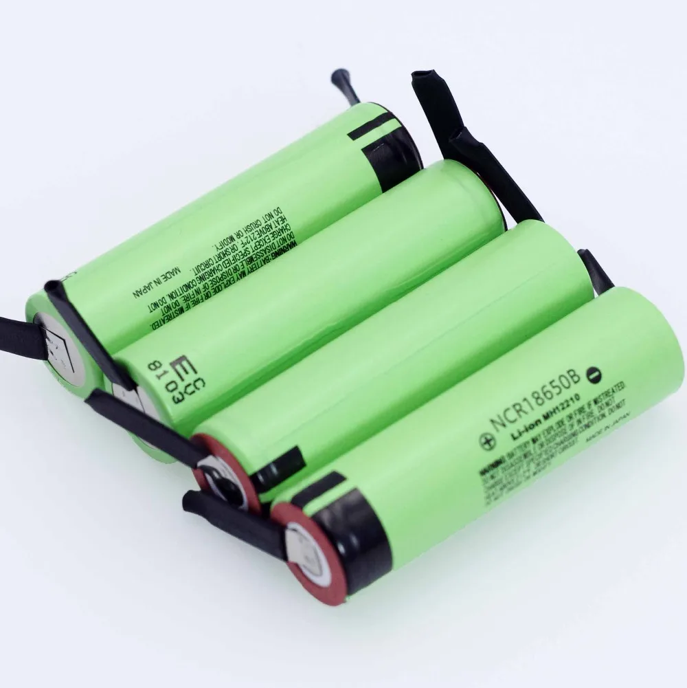 Новый Оригинальный NCR18650B 18650 литий ионный аккумулятор 3400 mAh 3 7 V DIY листовые батареи