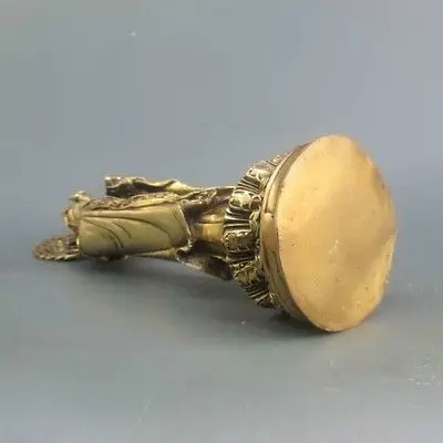 Подробная информация о редких античных китайских бронзовых статуях и Кван Инь |