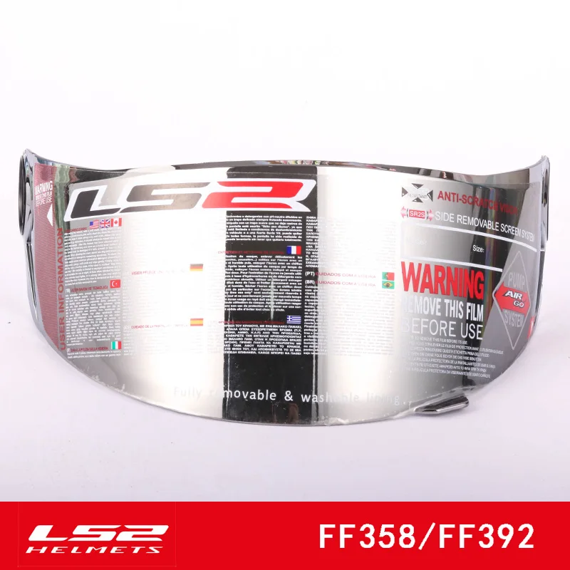 LS2 Глобальный магазин оригинальный FF358 Полнолицевой мотоциклетный шлем козырек