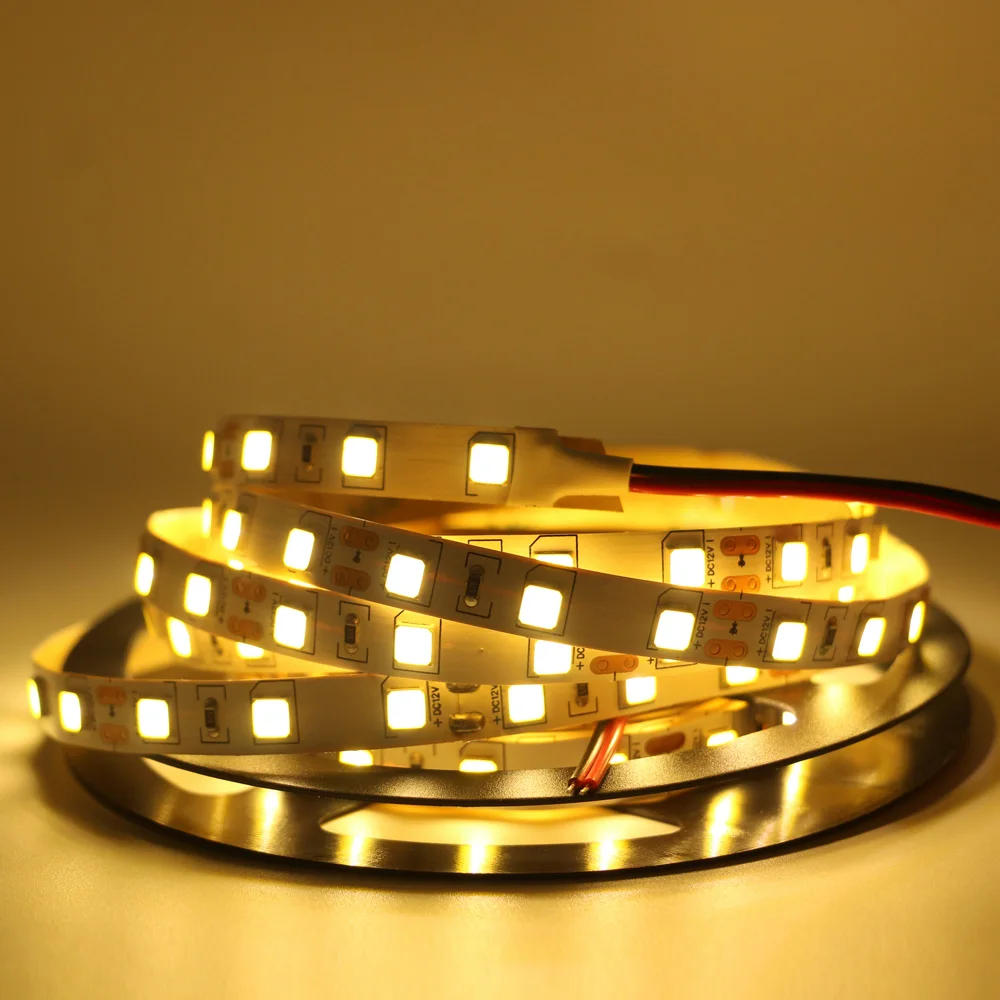 Khaosen 5054 SMD IP20 Fita Светодиодная лента светильник не водонепроницаемый DC 12V Tira гибкая