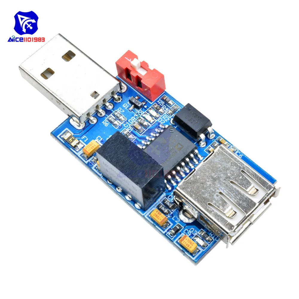 Diymore 1500 В USB к изоляционная плата модуль защиты ADUM4160 ADUM3160 2 0|usb to usb isolator|usb 2.0usb |