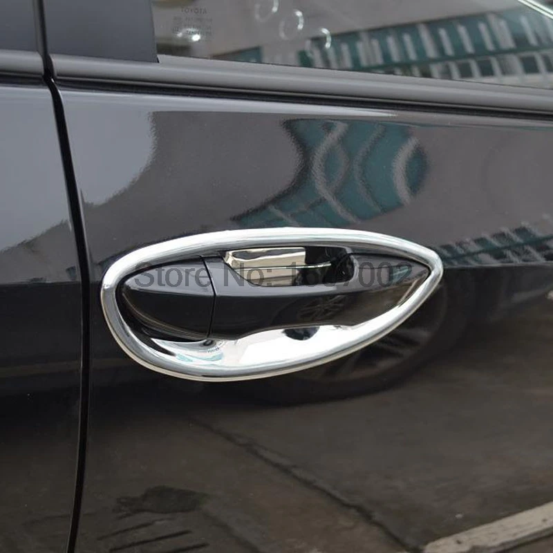 

For Toyota Levin 2014 ABS Chrome Door Handle Bowl Cover Frame Car Accessories