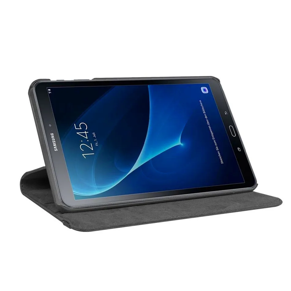 Кожаный чехол-подставка с поворотом на 360 градусов для Samsung Galaxy Tab A a6 10 1 2016 T580 T585