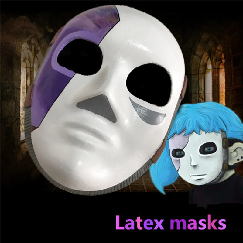 

New Product Game Sally Face Cosplay Mask Sally Masks Game Sallyface Cosplay Costume Accessories Props latex mask high quality