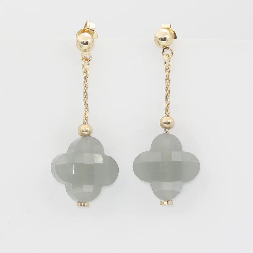 Форис 11 Цвета горячая Распродажа четырехлистного клевера камень Очаровательные