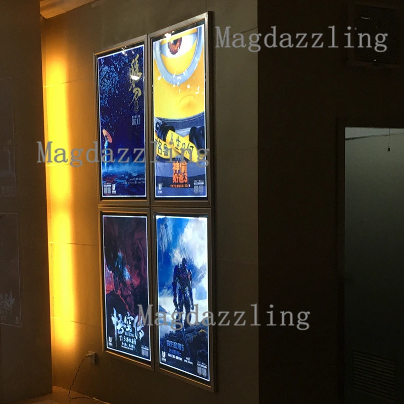 Настенная светодиодная осветительная рамка для кинотеатра 60 х90 см| |