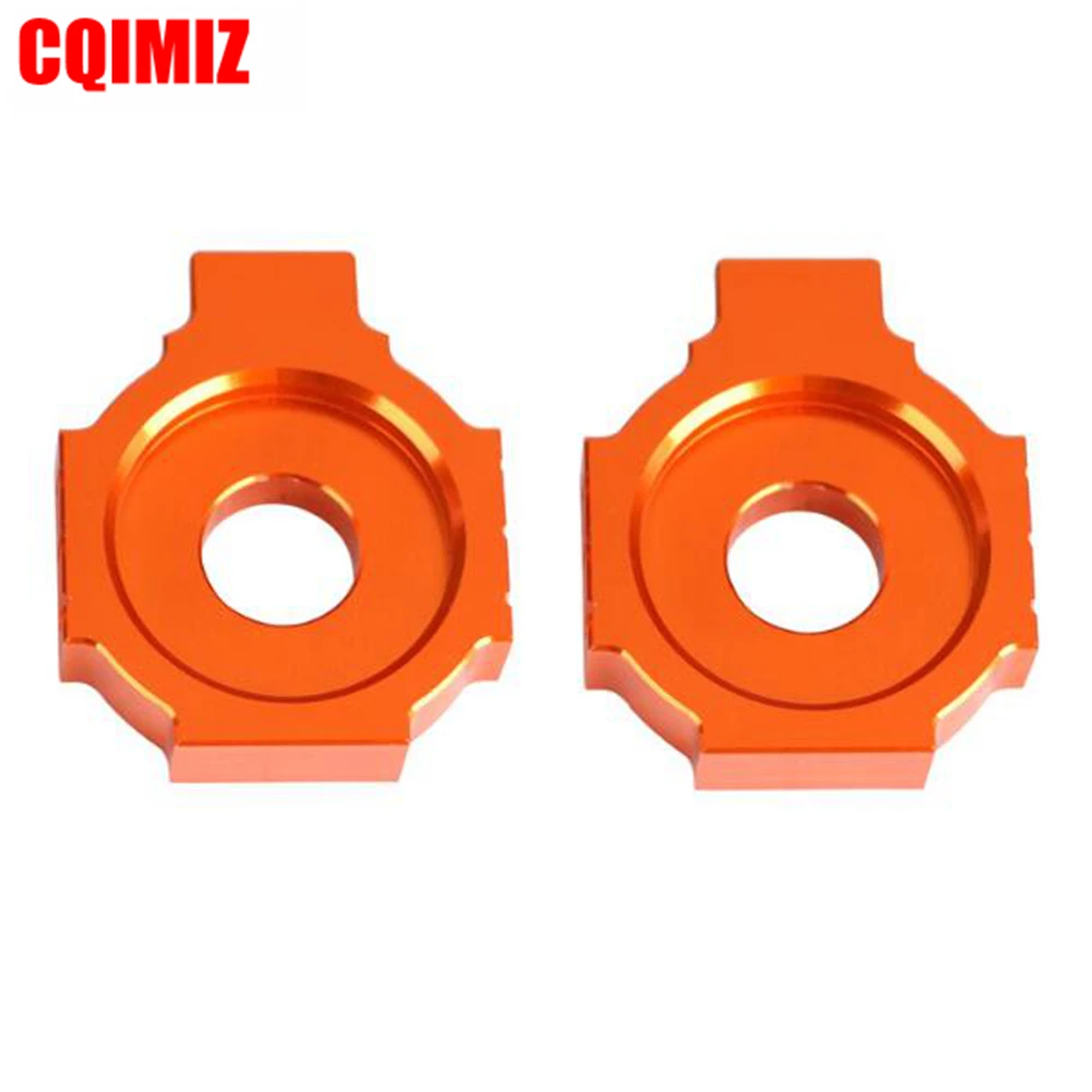 1 пара CNC мотоцикл Задняя Ось шпинделя цепь регулировочные блоки для KTM DUKE 125 200 390 |